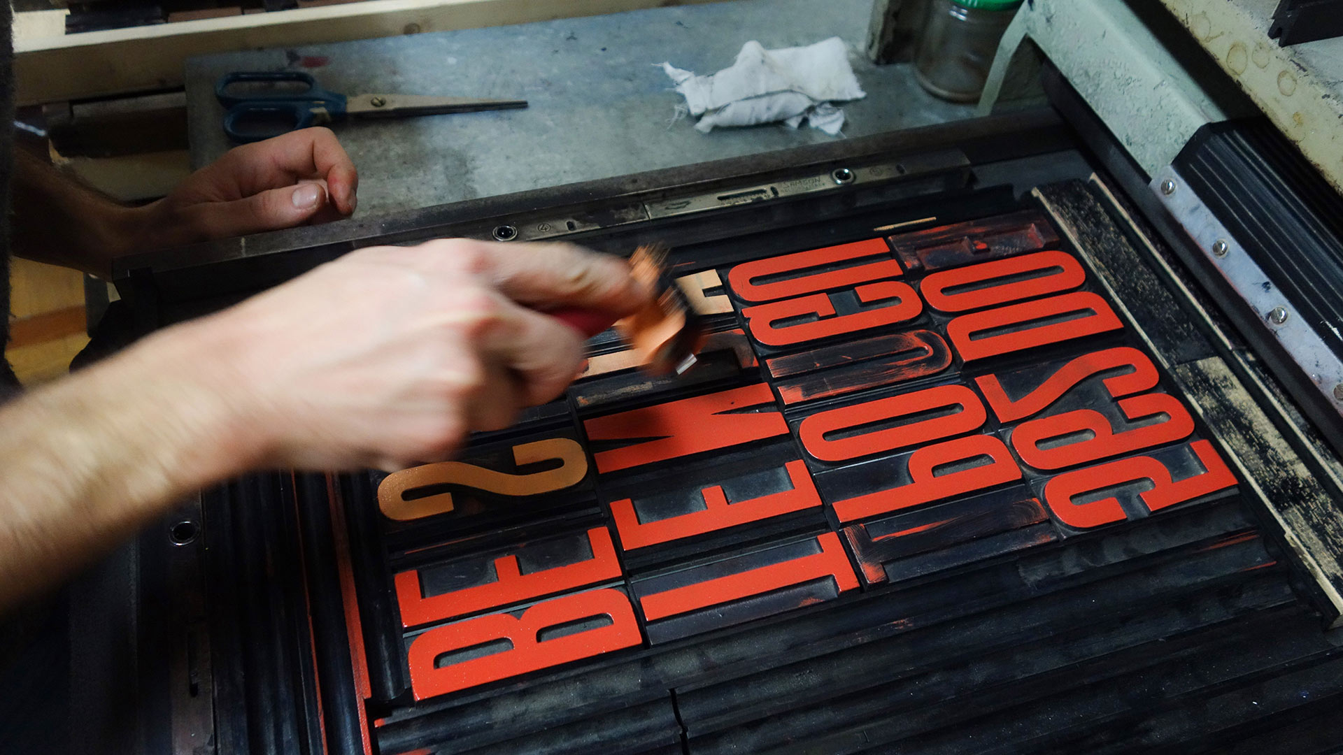 Letterpress workshop