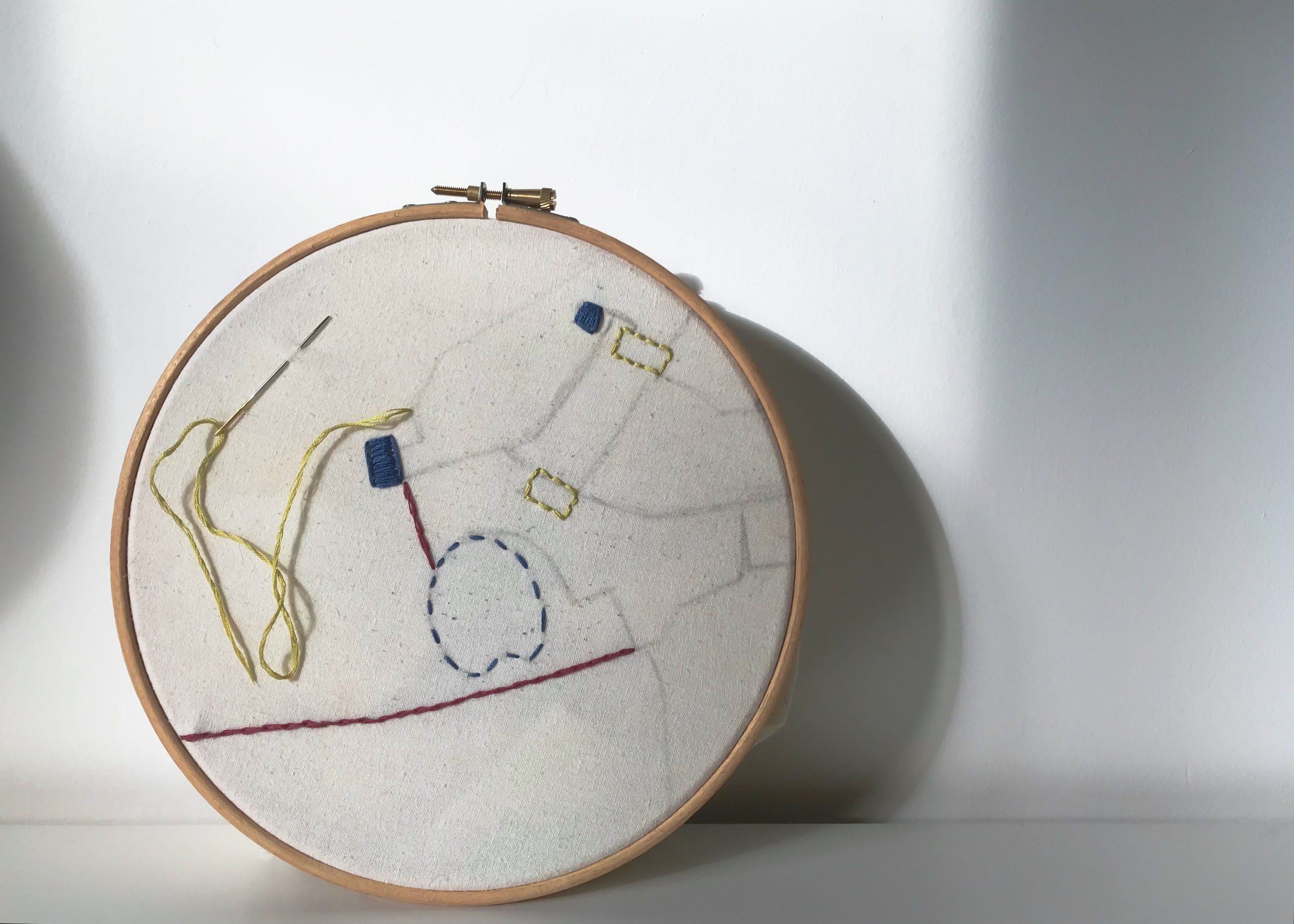 RICAMI URBANI: Workshop of creative embroidery with Calimaia